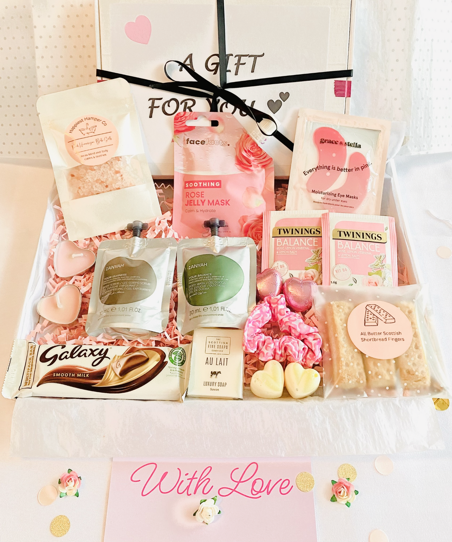 PINK PAMPER HAMPER FOR HER