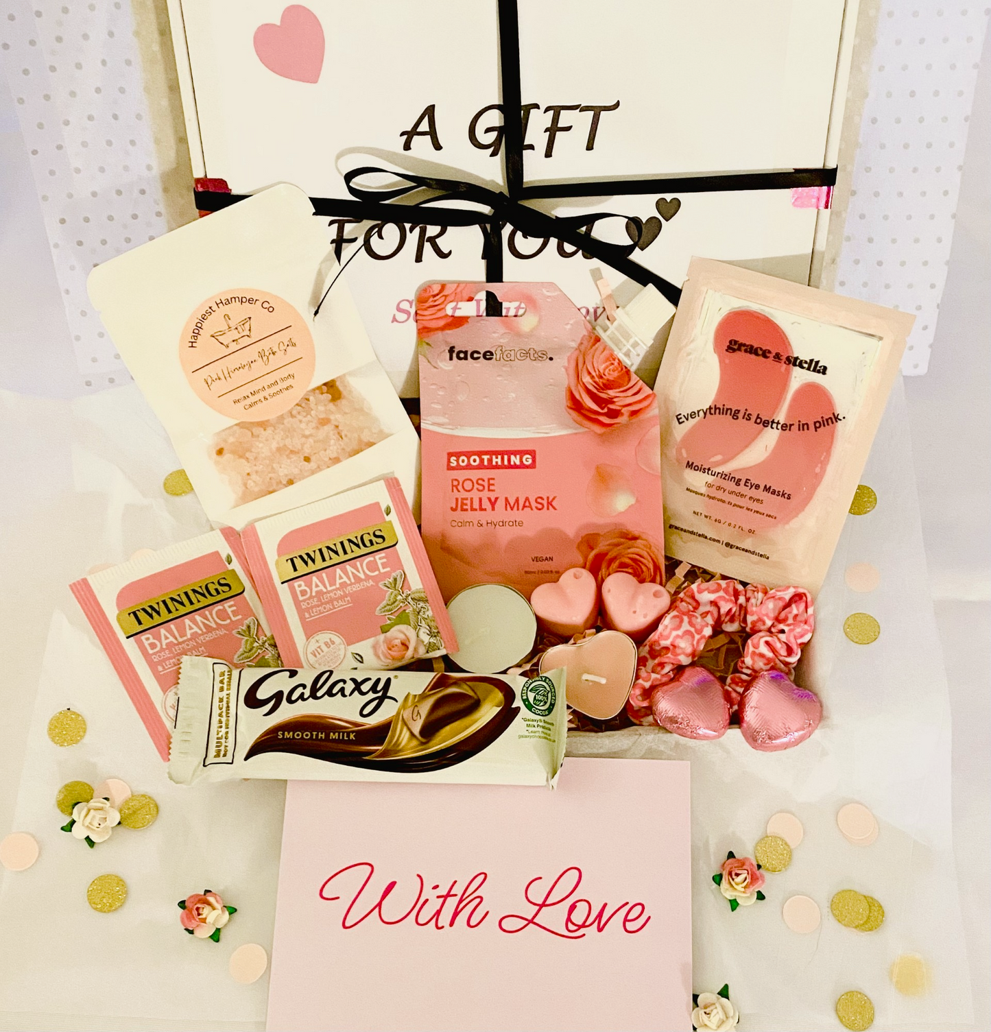 PINK PAMPER HAMPER FOR HER